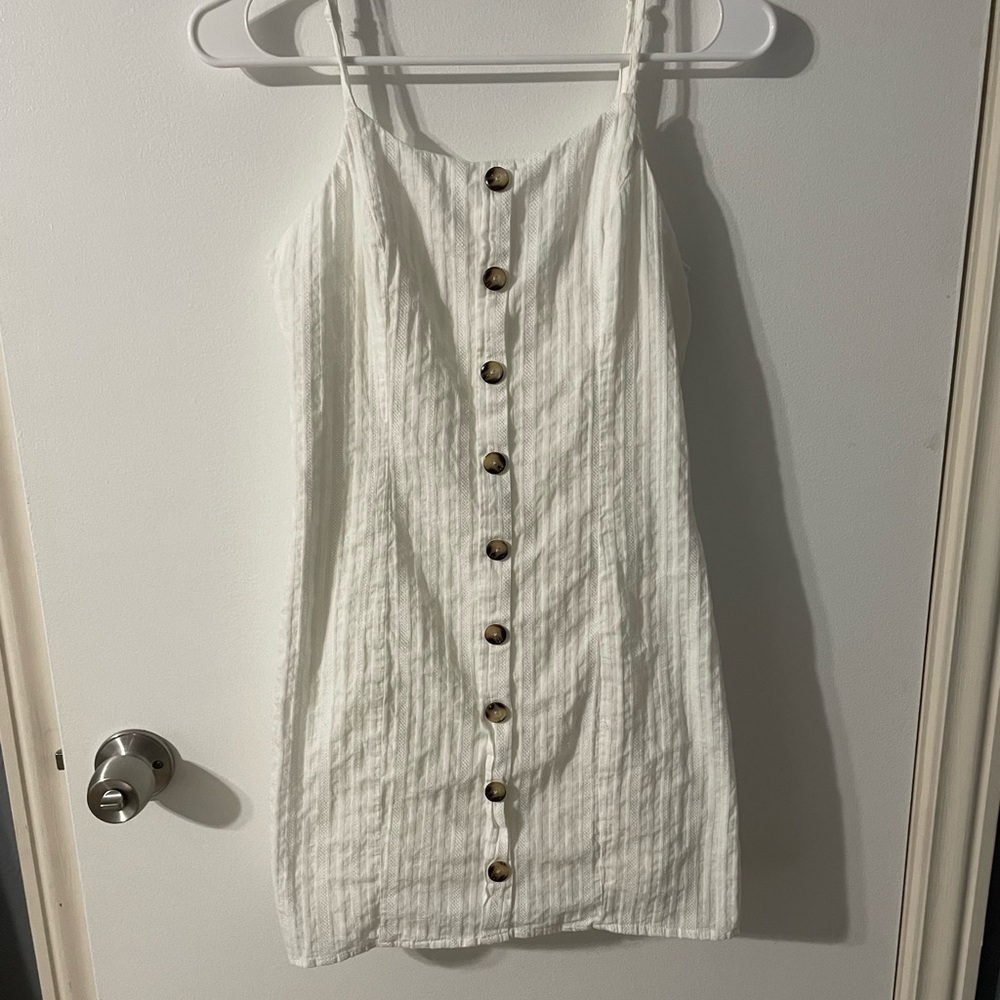 Shein white mini dress